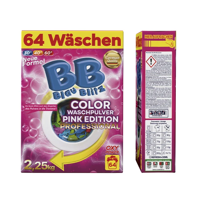 PROSZEK DO PRANIA ODZIEŻY KOLOROWEJ BLAU BLITZ (64 prania)