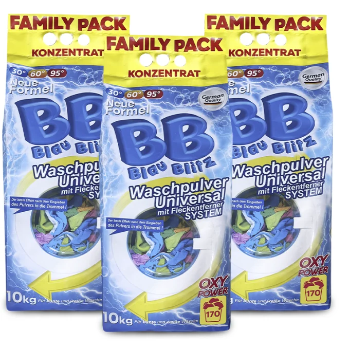 Blau Blitz Proszek 10 kg Universal (170 prań)