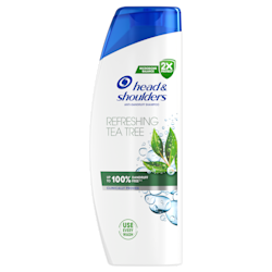 head&shoulders szampon przeciwłupieżowy REFRESHING TEA TREE 400ml