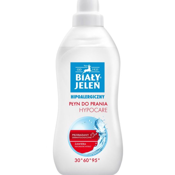 Biały Jeleń hipoalergiczny płyn do prania kolor 1l