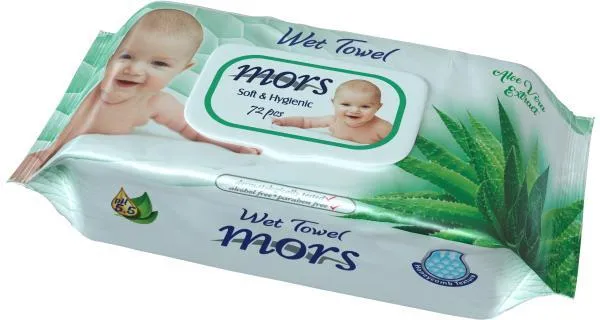 Mors Baby Wet Towel mokre chusteczki 72 sztuki