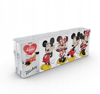 Kartika chusteczki higieniczne Mickey&Minnie 10x9 sztuk