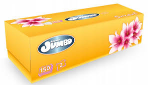 Chusteczki uniwersalne Słonik Jumbo box 150 list